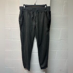 Dark Gray Joggers with Black Details. XL